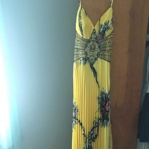 Glam Gurl Yellow Prom Dress
